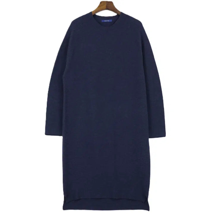 [BUNJANG] Keith Holgarment Loose Wool Knit Dress / 키이스 홀가먼트 루즈 울 니트 원피스 55-66size