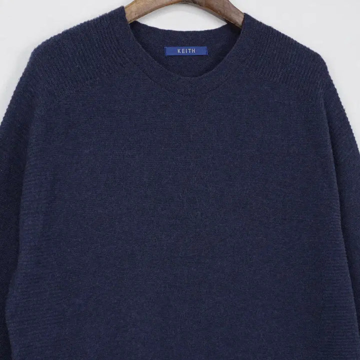 [BUNJANG] Keith Holgarment Loose Wool Knit Dress / 키이스 홀가먼트 루즈 울 니트 원피스 55-66size