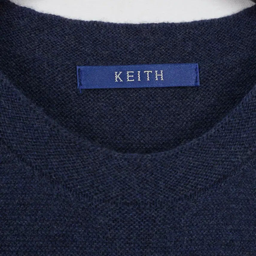 [BUNJANG] Keith Holgarment Loose Wool Knit Dress / 키이스 홀가먼트 루즈 울 니트 원피스 55-66size