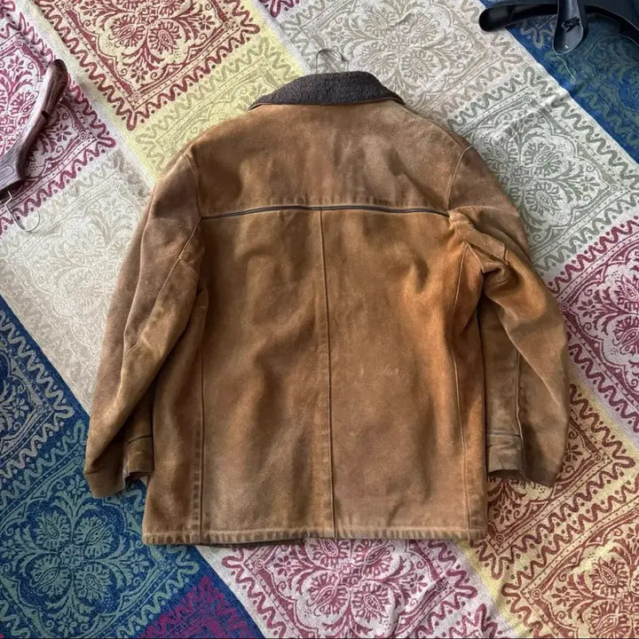 [BUNJANG] Schott NYC Vintage Suede Leather Jacket / [Schott NYC] USA 빈티지 스웨이드 레더 자켓