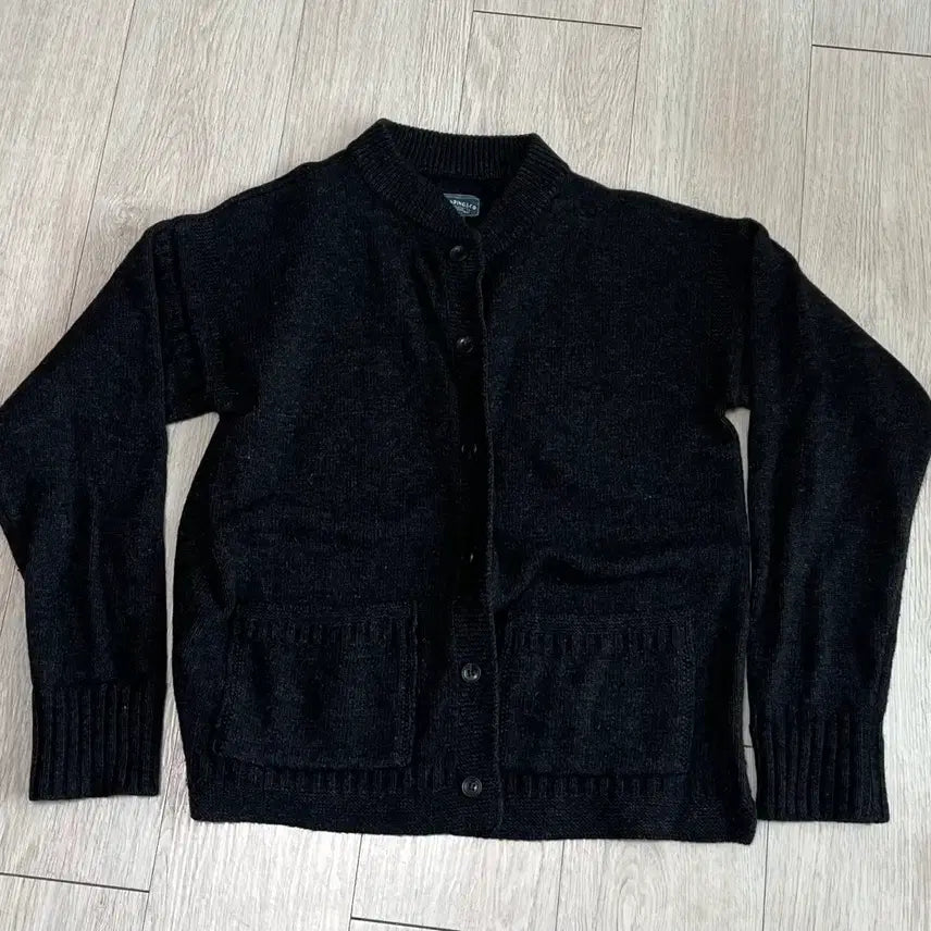 [BUNJANG] Outstanding Fisherman Cardigan Charcoal (M) / 아웃스탠딩 피셔맨 가디건 차콜 (M)