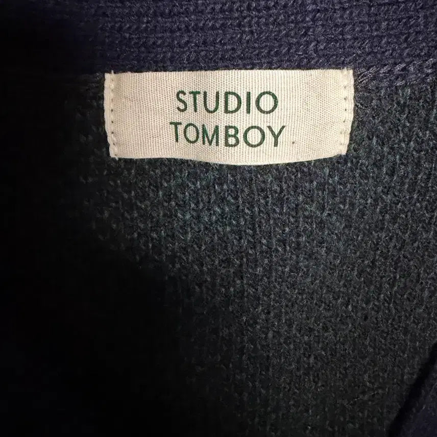 [BUNJANG] Studio Tomboy Check Cardigan / 스튜디오 톰보이 체크 가디건