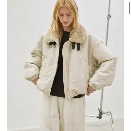 [BUNJANG] 르 Padded Fur Collar Balloon Jacket / 르 패딩 fur collar balloon padded jacket