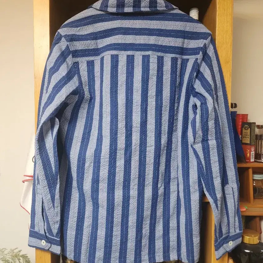 [SOLD OUT] (새상품) 하울린 오버핏 시어서커 셔츠 S
