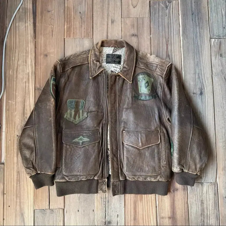 [BUNJANG] Vintage Air Force A-2 Jacket / [Vintage Air Force] 재팬 메이드 A-2 자켓