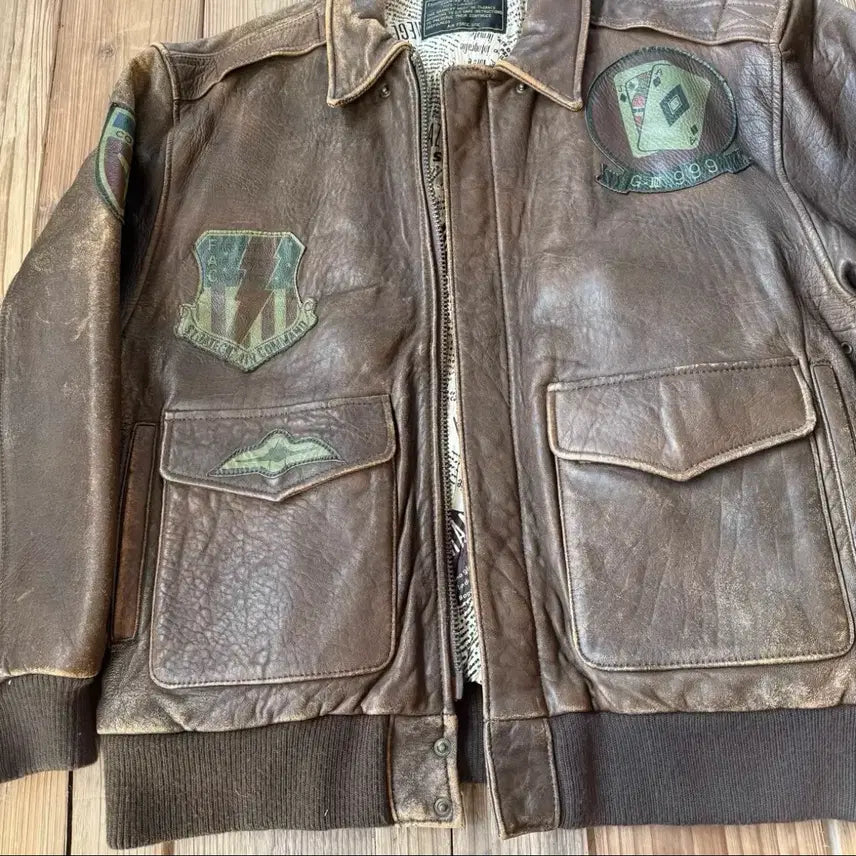 [BUNJANG] Vintage Air Force A-2 Jacket / [Vintage Air Force] 재팬 메이드 A-2 자켓