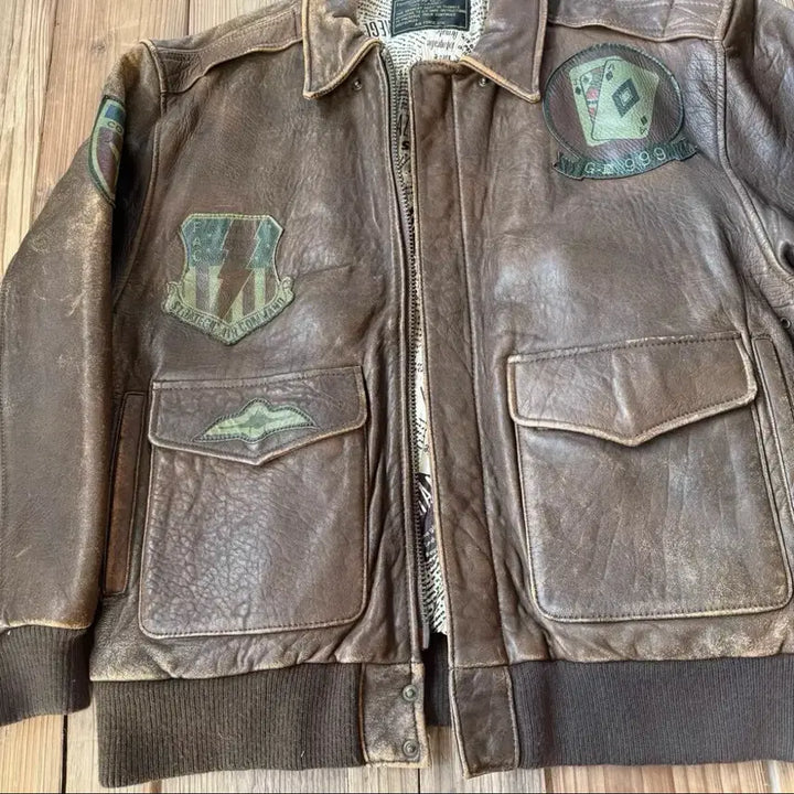[BUNJANG] Vintage Air Force A-2 Jacket / [Vintage Air Force] 재팬 메이드 A-2 자켓