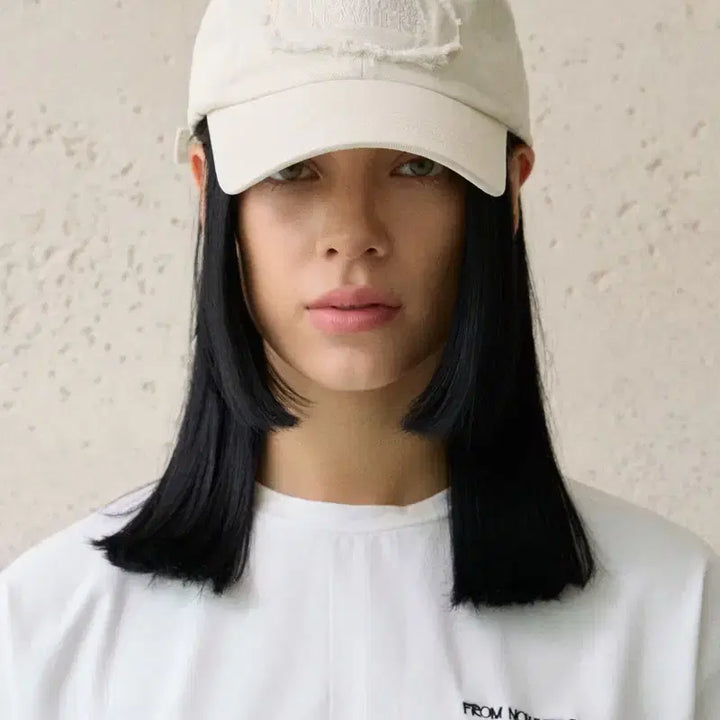 [BUNJANG] From Nowhere Vintage Washed Patch Ball Cap / 프롬노웨어 빈티지 워싱 패치 볼캡 모자