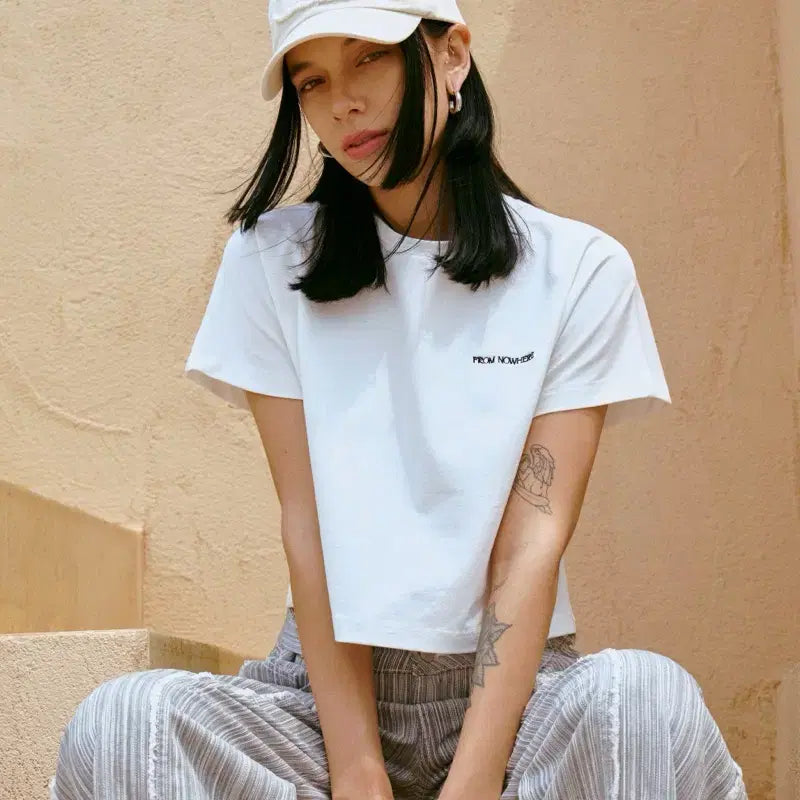 [BUNJANG] From Nowhere Vintage Washed Patch Ball Cap / 프롬노웨어 빈티지 워싱 패치 볼캡 모자
