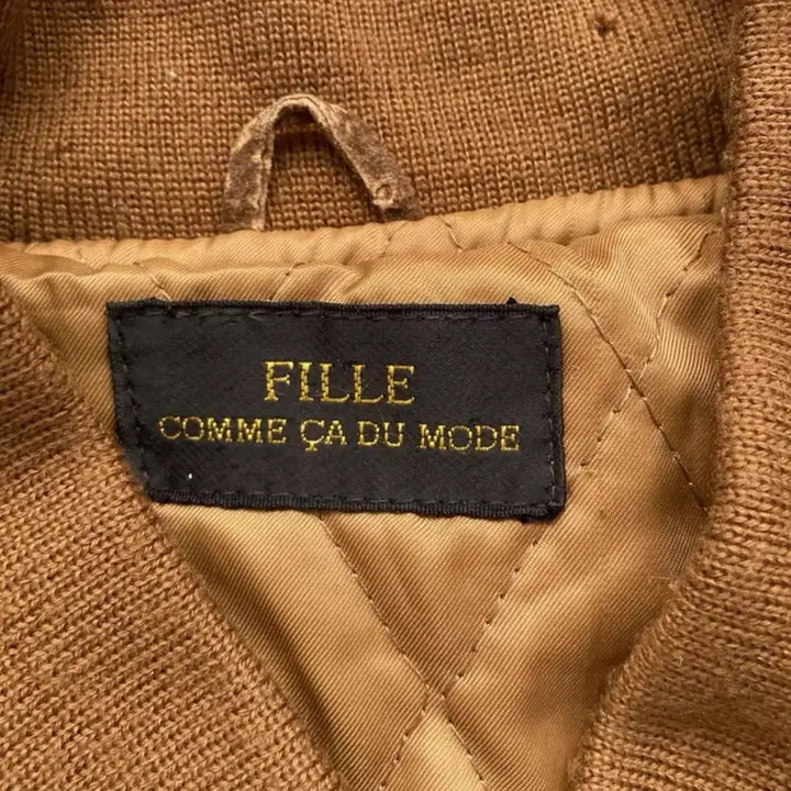 [BUNJANG] Vintage Suede Varsity Jacket / 빈티지 스웨이드 바시티 자켓
