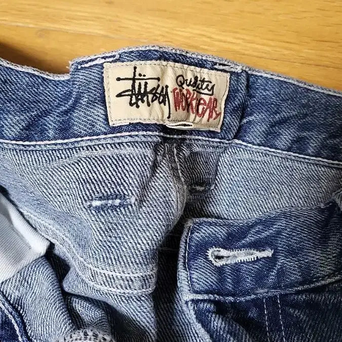 [BUNJANG] Stussy Denim Work Pants (Size 31) / 스투시 청바지 데님 워크 팬츠 31사이즈