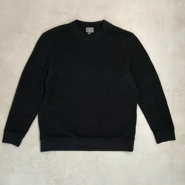 [BUNJANG] H&amp;M Ribbed Sweatshirt Regular Fit Men&