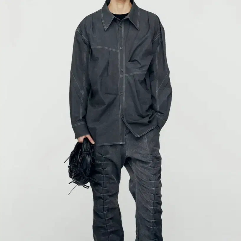 [BUNJANG] Liberry Washed Tuck Pants / 리보리 워시드 턱 팬츠 46
