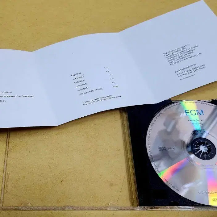 [BUNJANG] Keith Jarrett My Song CD / [CD] Keith Jarrett (키스 자렛)- My Song | 수입