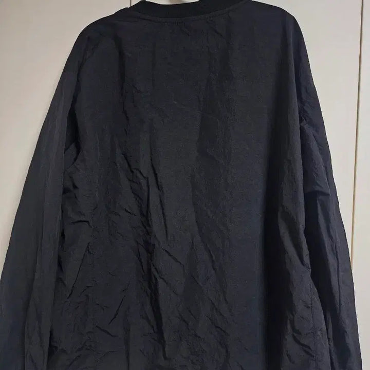 [BUNJANG] Elfman Black Pullover Windbreaker / 엘프만 블랙 풀오버 바람막이