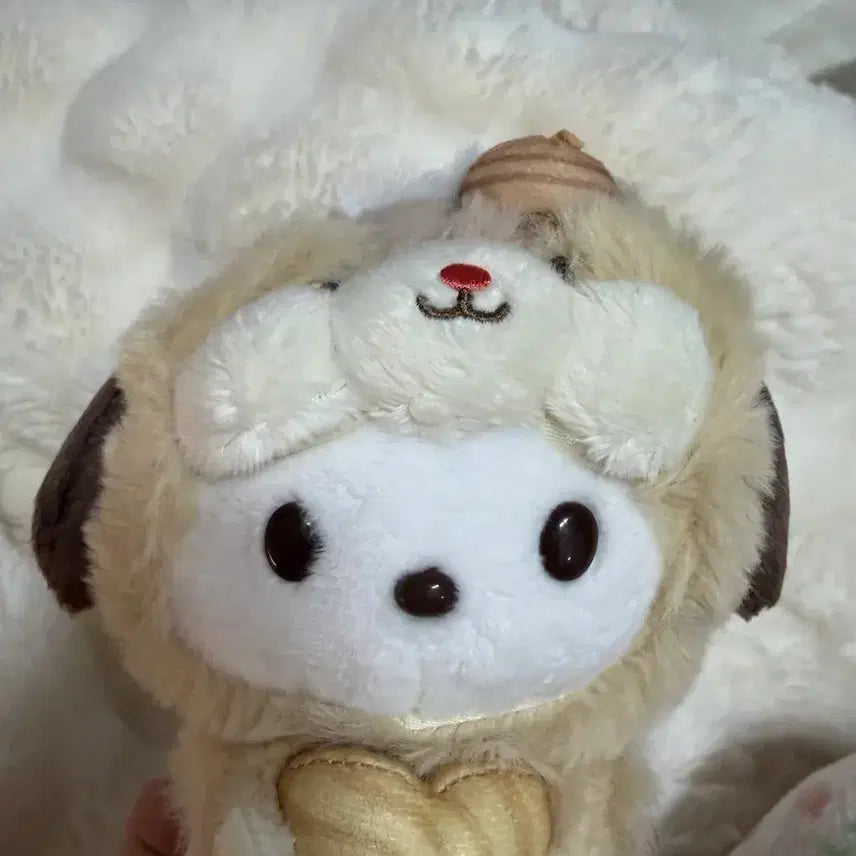 [BUNJANG] Sanrio Pochacco Squirrel Keychain / 산리오 다람쥐포차코인형키링
