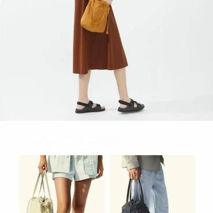 [BUNJANG] Uniqlo U Bucket Bag Medium / 유니클로u 버킷백 미디엄