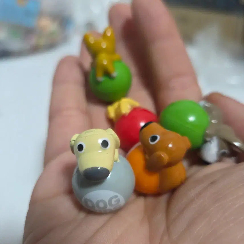 [BUNJANG] Vintage The Dog Figure Set / 캐릭터 굿즈 고전 만화 인형 피규어 빈티지 토이 더독 강아지 세트
