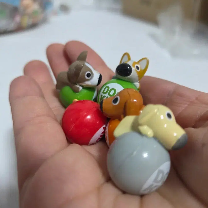 [BUNJANG] Vintage The Dog Figure Set / 캐릭터 굿즈 고전 만화 인형 피규어 빈티지 토이 더독 강아지 세트