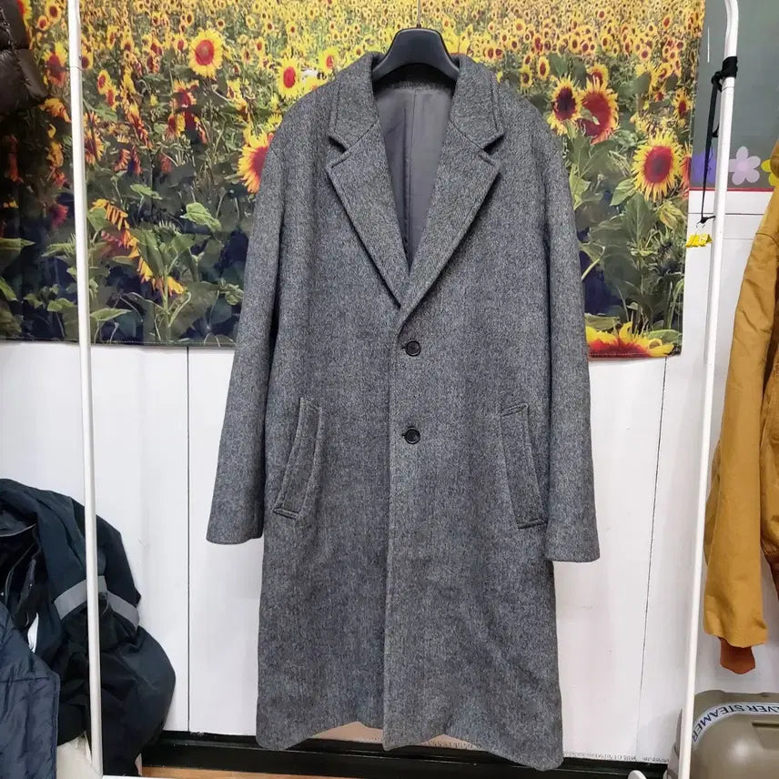 [BUNJANG] Epigram Herringbone Wool Coat Men&