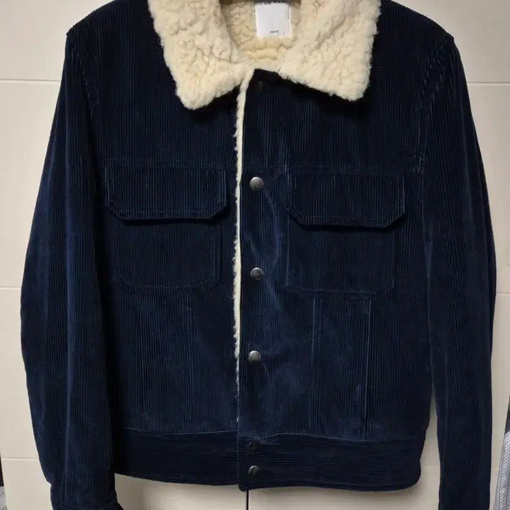 [BUNJANG] Sandro Homme Corduroy Shearling Jacket / (L) 산드로옴므 코듀로이 시어링 자켓