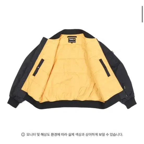 [BUNJANG] WillbeLab ComfoTemp Padded Bomber Jacket Black MA-1 / 윌비랩 컴포템프 패딩 봄버 블랙 ma1 m(95)사이즈