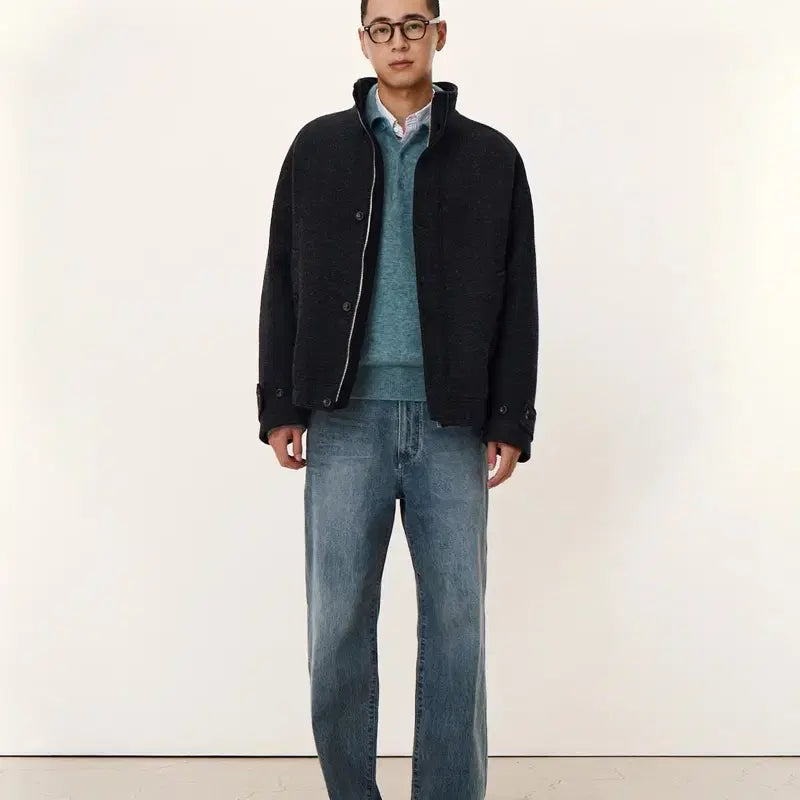 [BUNJANG] Pottery Wool Mountain Parka Navy / 포터리 울 마운틴 파카 네이비 2