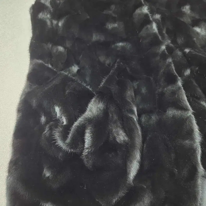 [BUNJANG] Black Mink Hooded Vest / 블랙 후드 밍크 베스트 조끼