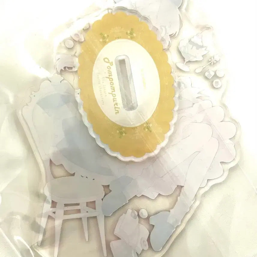 [BUNJANG] Akakura Sanrio Pompompurin Acrylic Stand Figure / 아카쿠라 산리오 폼폼푸린 미소녀 아크릴 스탠드 굿즈 공굿 여캐