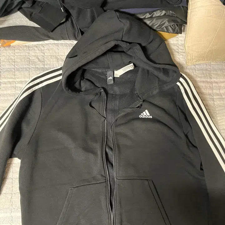 [BUNJANG] Adidas 3-Stripes Hooded Zip-Up / 아디다스 3s 후드집업 판매