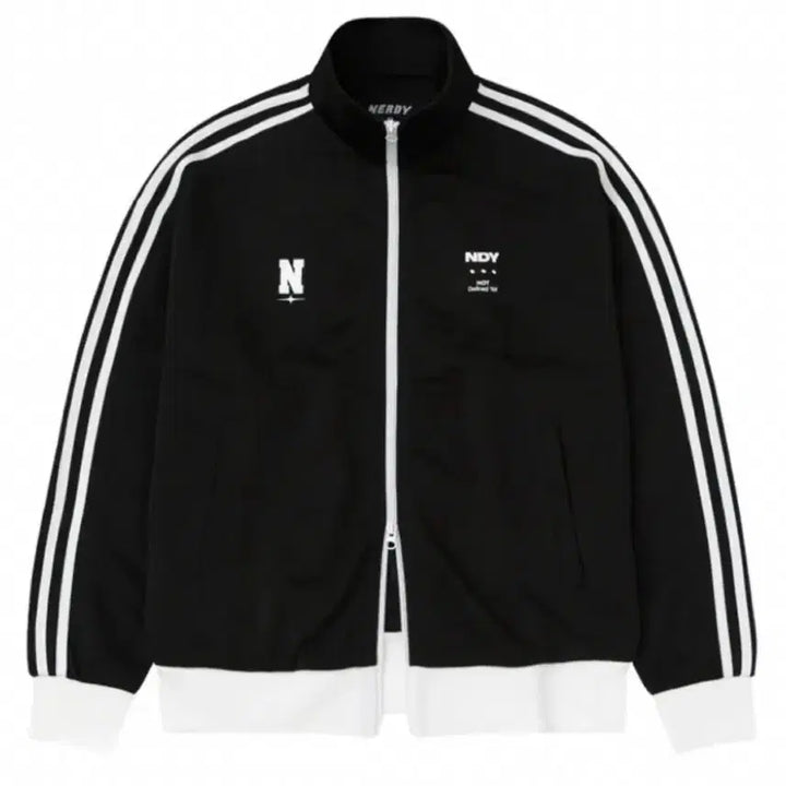 [BUNJANG] NERDY Track Top Black (S) / NDY 널디 트랙탑 블랙 S