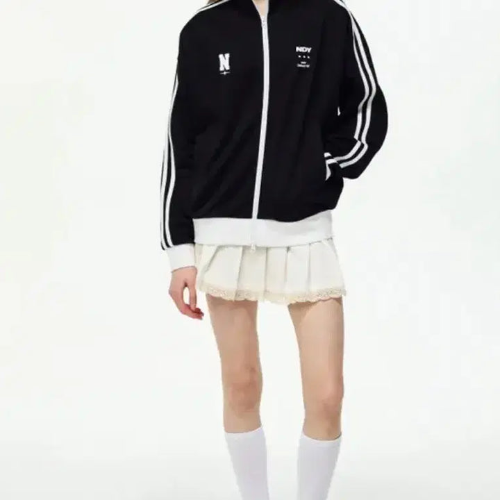 [BUNJANG] NERDY Track Top Black (S) / NDY 널디 트랙탑 블랙 S