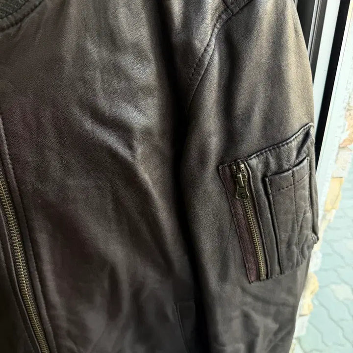 [SOLD OUT] L/ 아비렉스 MA-1 레더 자켓
