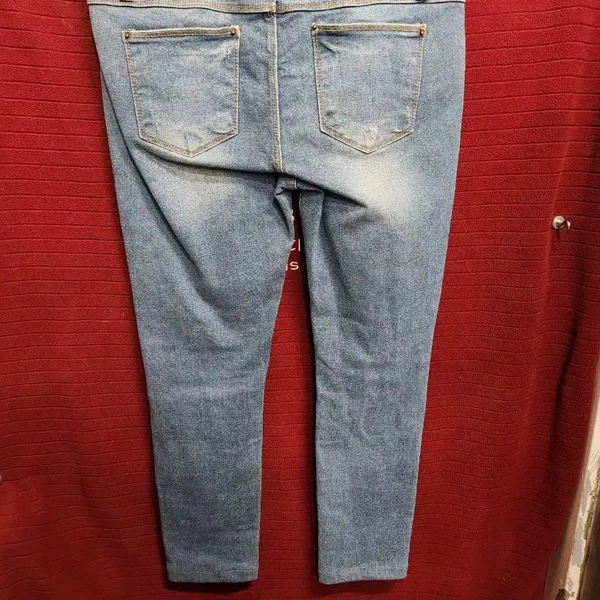 [BUNJANG] T-REX Damage Wash Jeans / [30]T-REX 데미지 워싱 청바지 스판기있음