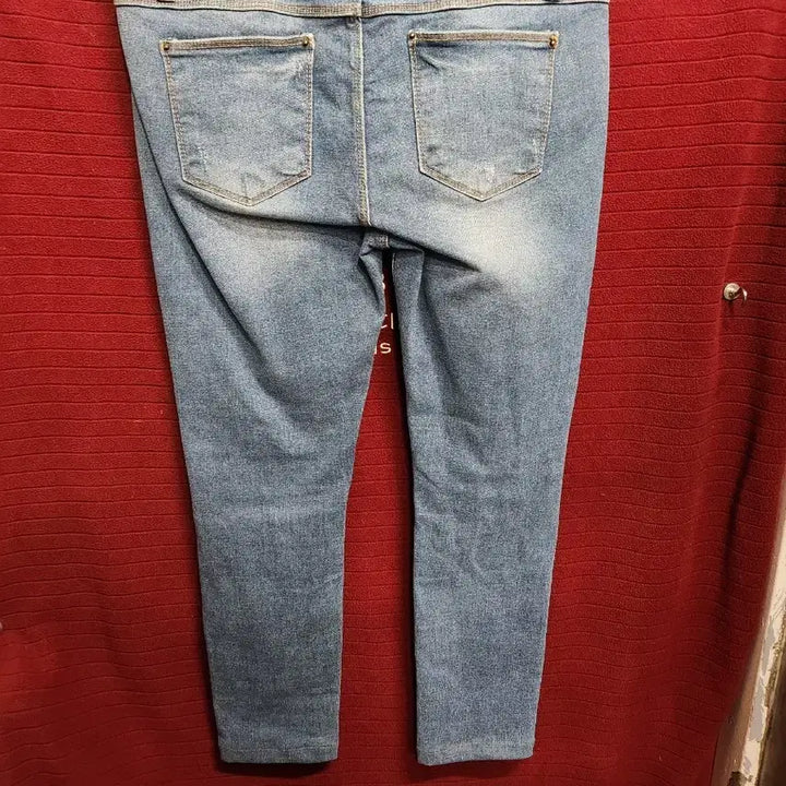 [BUNJANG] T-REX Damage Wash Jeans / [30]T-REX 데미지 워싱 청바지 스판기있음