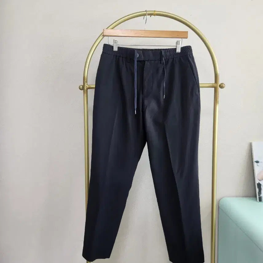 [BUNJANG] Lacoste Navy Tapered Fit Pants / 라코스테 네이비 테이퍼드 핏 바지