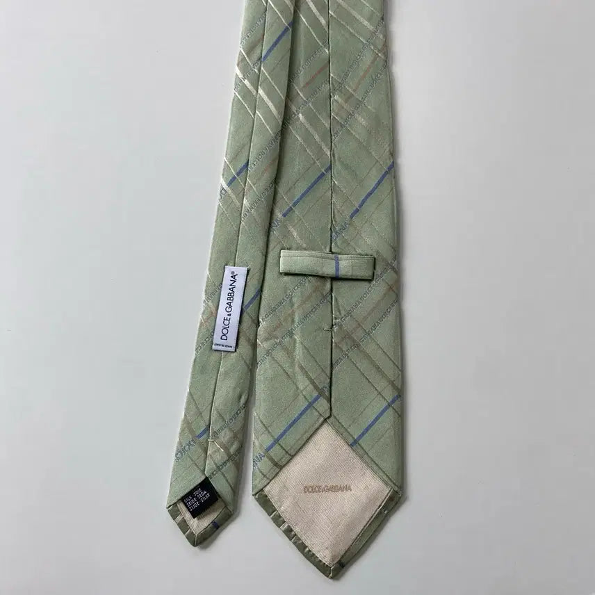 [BUNJANG] Dolce &amp; Gabbana Silk Necktie / 돌체 앤 가바나 (D&amp;G) 명품 정품넥타이