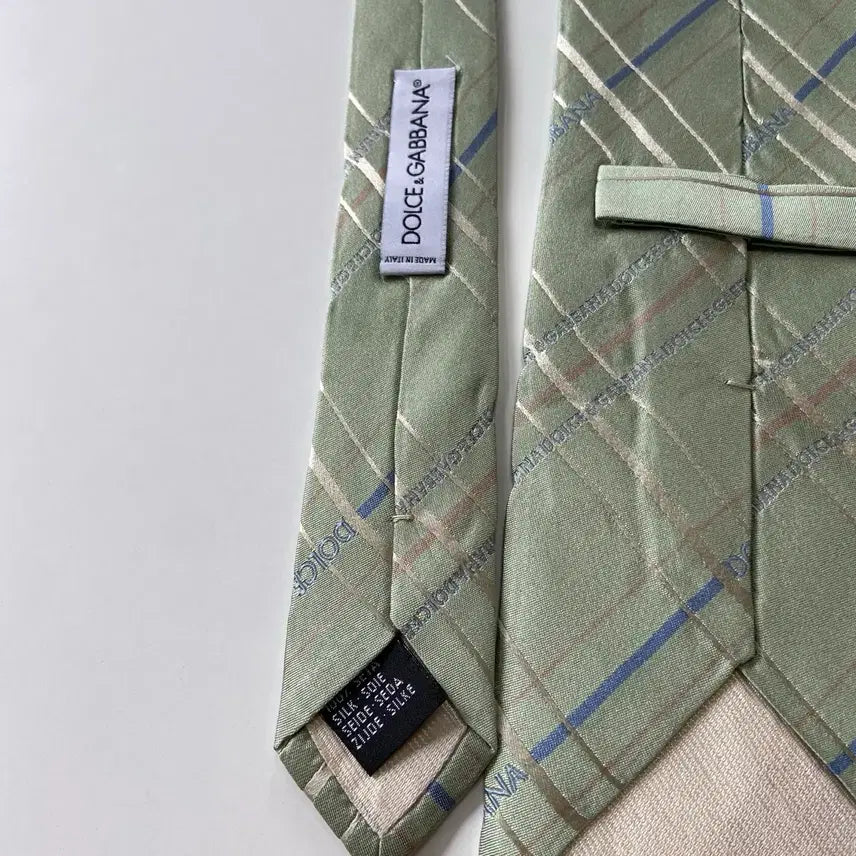 [BUNJANG] Dolce &amp; Gabbana Silk Necktie / 돌체 앤 가바나 (D&amp;G) 명품 정품넥타이