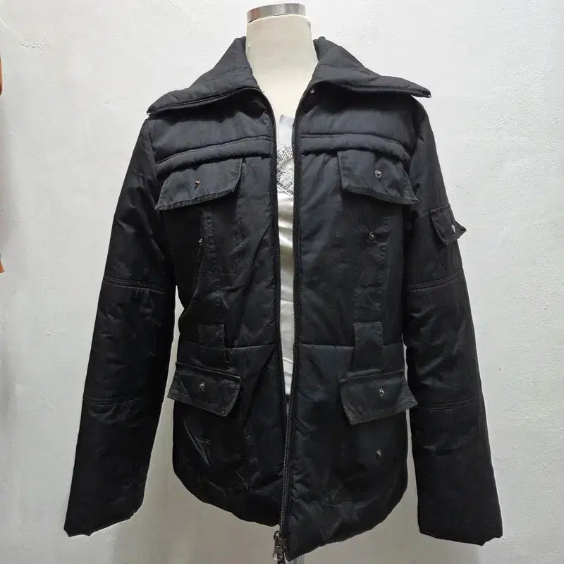 [BUNJANG] MAX-W ITALY J6001 Black Padded Jacket Women&