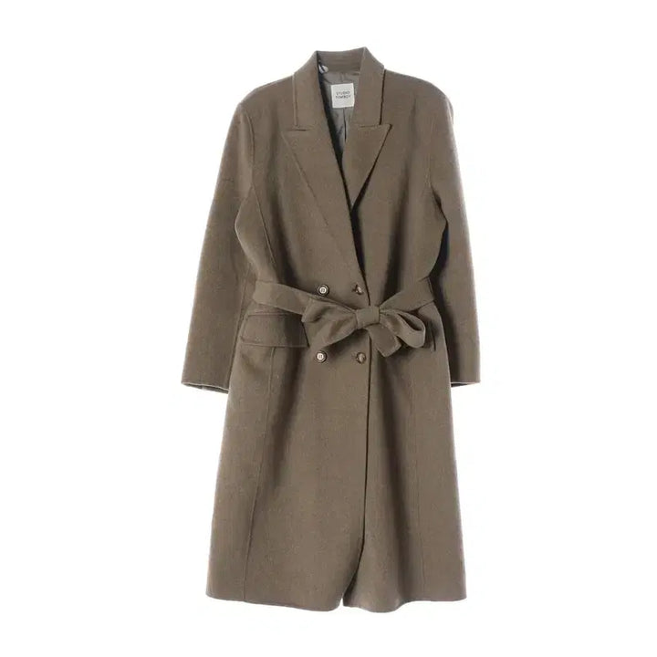 [BUNJANG] Studio Tomboy Belted Wool Coat - Women&