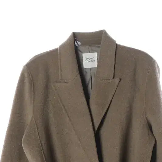 [BUNJANG] Studio Tomboy Belted Wool Coat - Women&