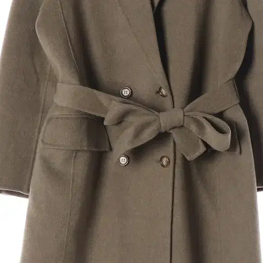 [BUNJANG] Studio Tomboy Belted Wool Coat - Women&