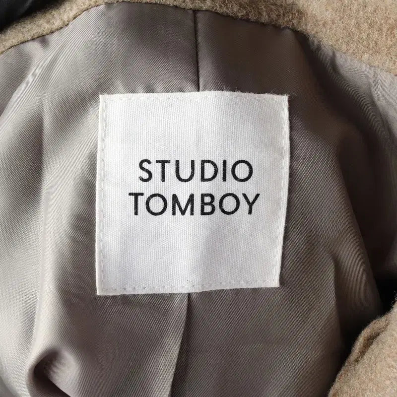 [BUNJANG] Studio Tomboy Belted Wool Coat - Women&