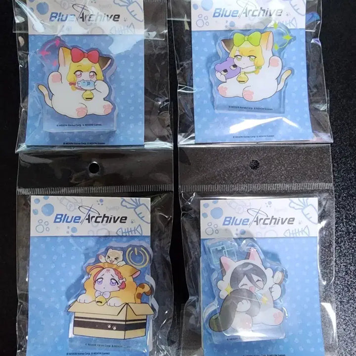 [SOLD OUT] [미개봉] 블루아카이브 게임개발부 아크릴 코롯토 4종 세트