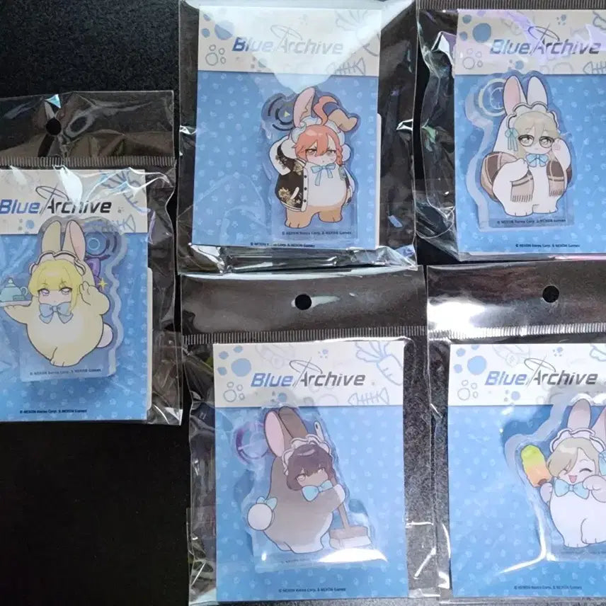 [SOLD OUT] [미개봉] 블루아카이브 C&amp;C 아크릴 코롯토 5종 세트