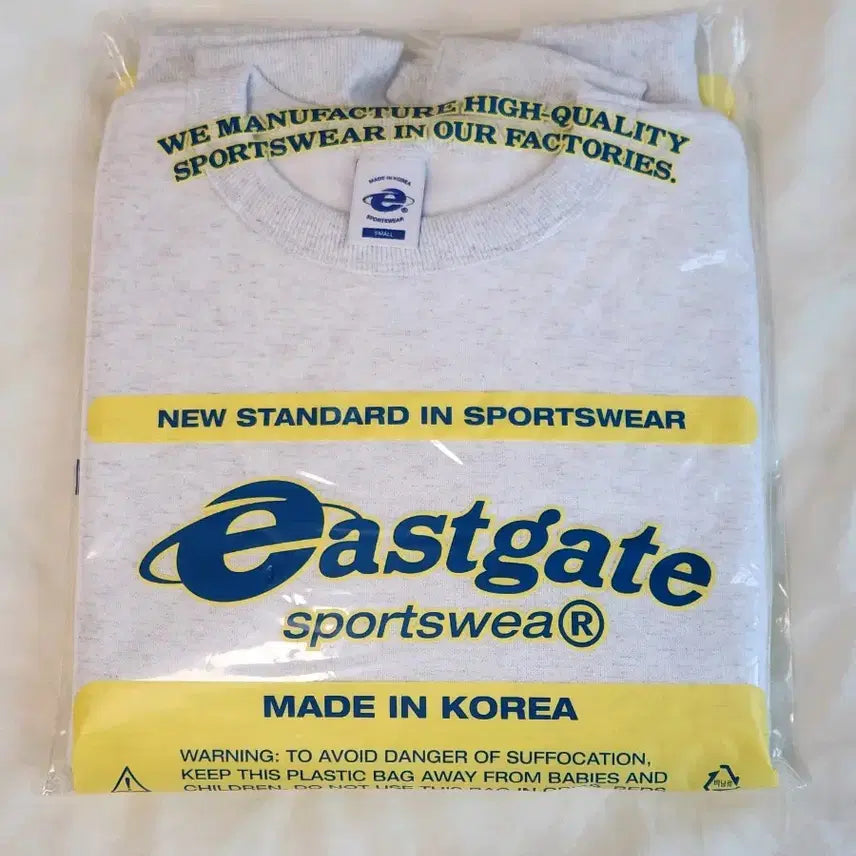 [BUNJANG] Eastgate Fleece Sweatshirt / 이스트게이트 기모 맨투맨
