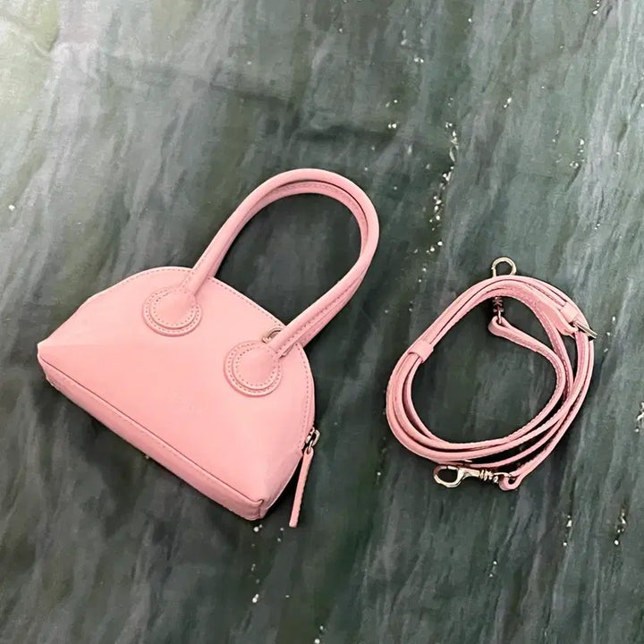 [BUNJANG] Margesherwood Besset Mini Pink Crinkle Micro Bag / 마지셔우드 베셋미니 핑크 크링클 마이크로스 백