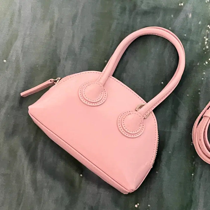[BUNJANG] Margesherwood Besset Mini Pink Crinkle Micro Bag / 마지셔우드 베셋미니 핑크 크링클 마이크로스 백