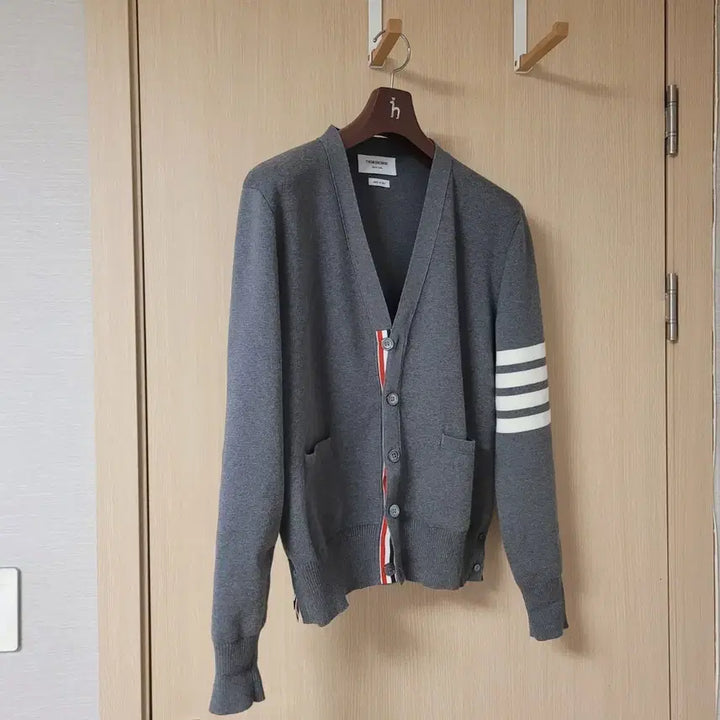[BUNJANG] Thom Browne Milano Stitch Cardigan - Grey - Size 2 / (백화점판)24ss톰브라운 밀라노스티치 가디건 2 사이즈