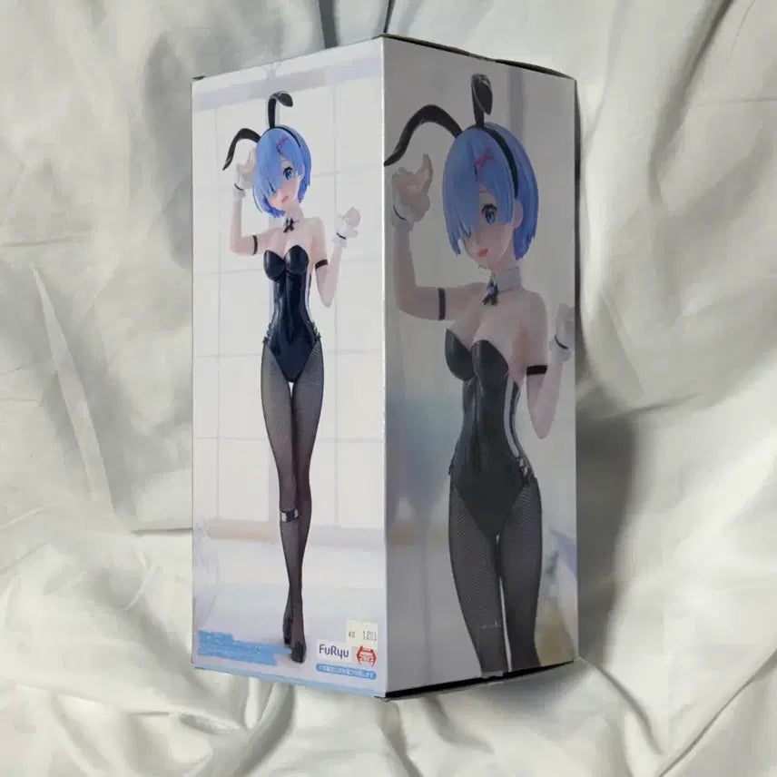 [BUNJANG] Re:Zero Rem Bicute Bunny Girl Figure Bicolor / 미개봉]리제로 렘 Bicute 바니걸 피규어 bicolor